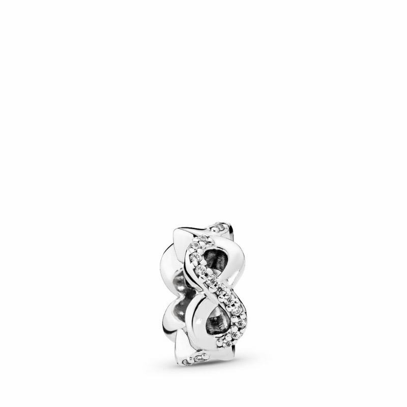 Pandora Infinite Love Charm Europe - Sterling Silver/Cubic Zirconia - 621903PEC